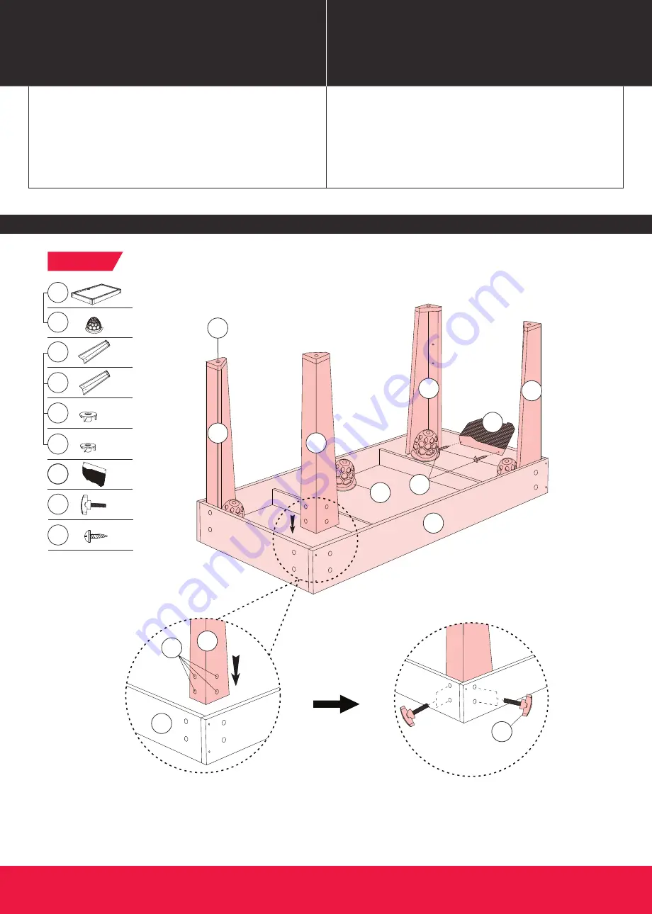 MD SPORTS CB048Y21031 Assembly Instructions Manual Download Page 6