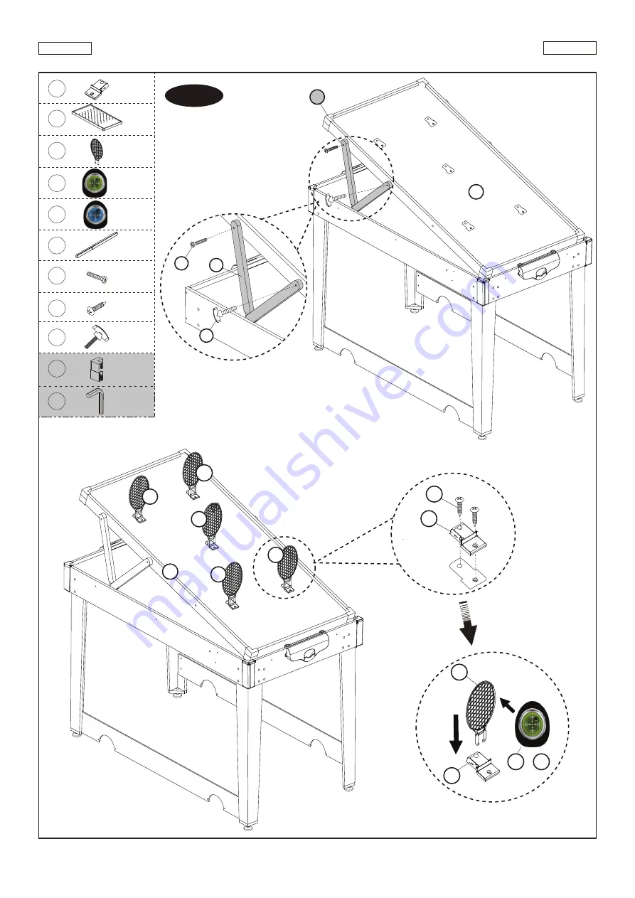 MD SPORTS CBF048 178M Assembly Instructions Manual Download Page 16