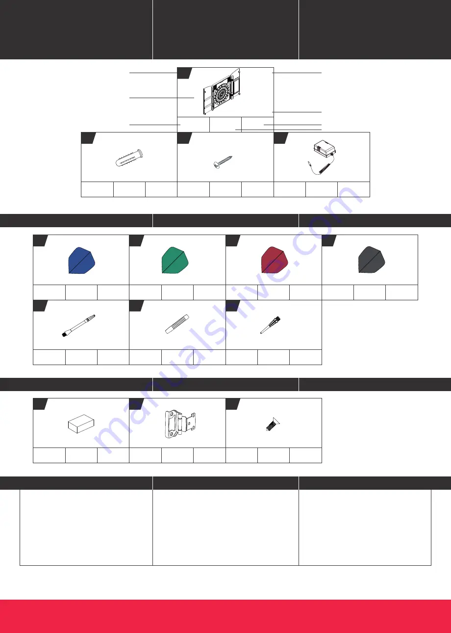 MD SPORTS DB300Y19003 Assembly Instructions Manual Download Page 3