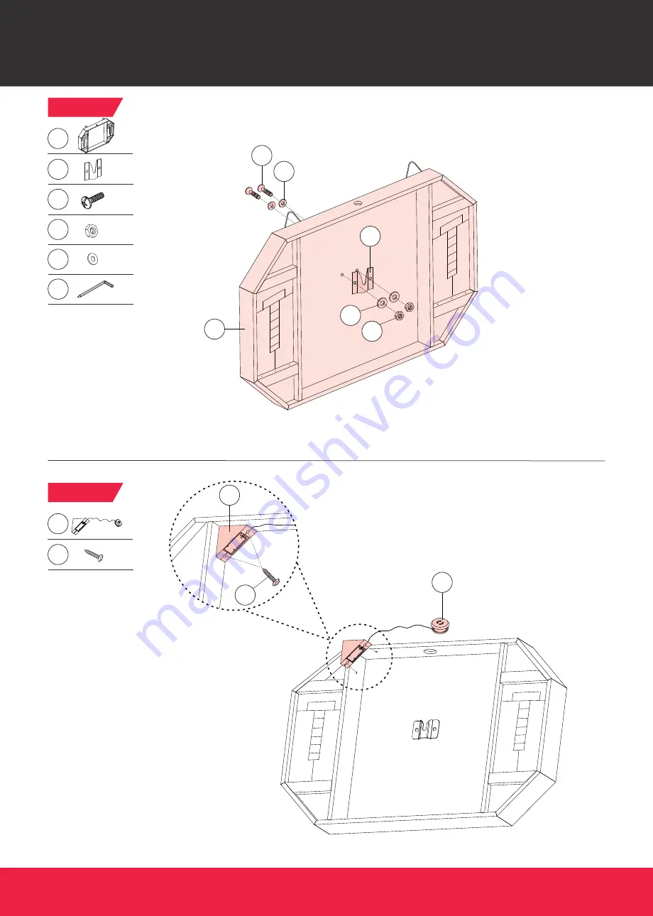 MD SPORTS DRB100 288M Assembly Instructions Manual Download Page 5