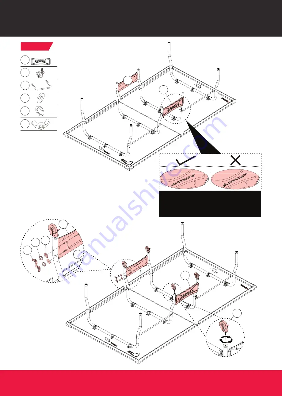 MD SPORTS TT218Y21005 Assembly Instructions Manual Download Page 14