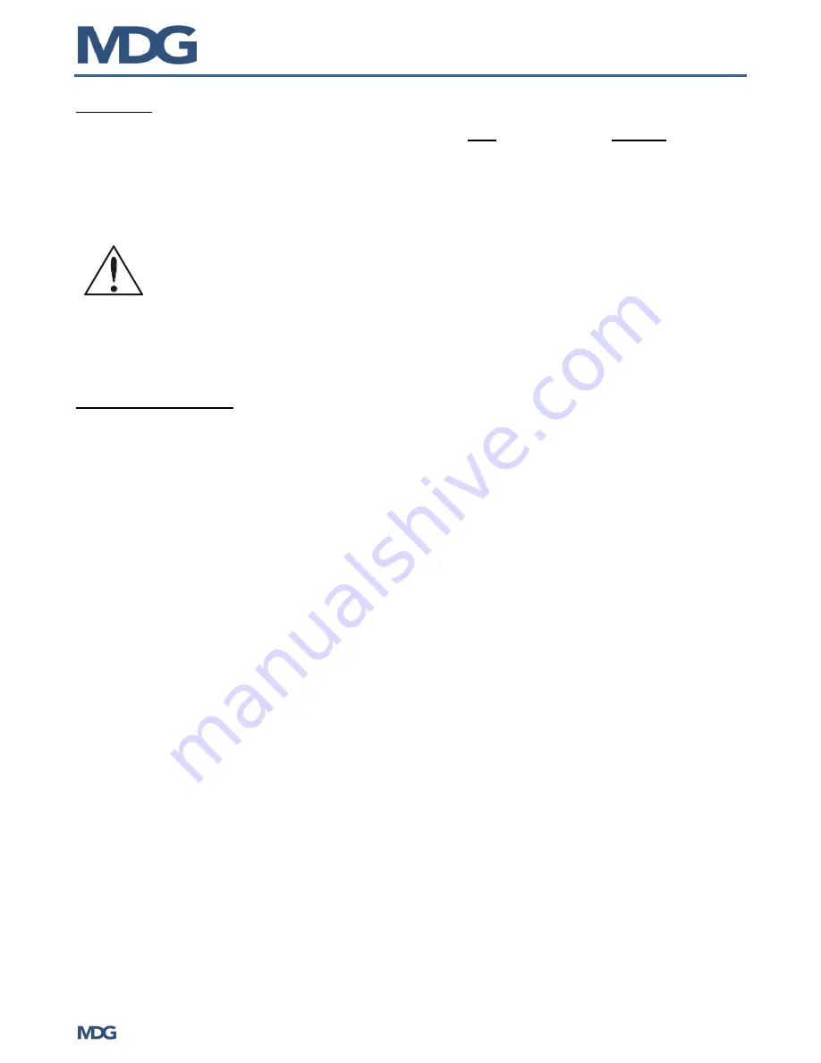 MDG theONE 1.30 User Manual Download Page 19