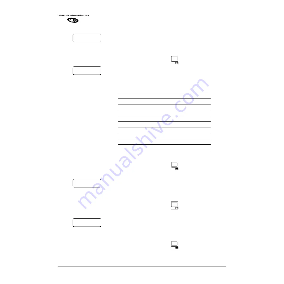 MDS LEDR 1400F Installation & Operation Manual Download Page 44