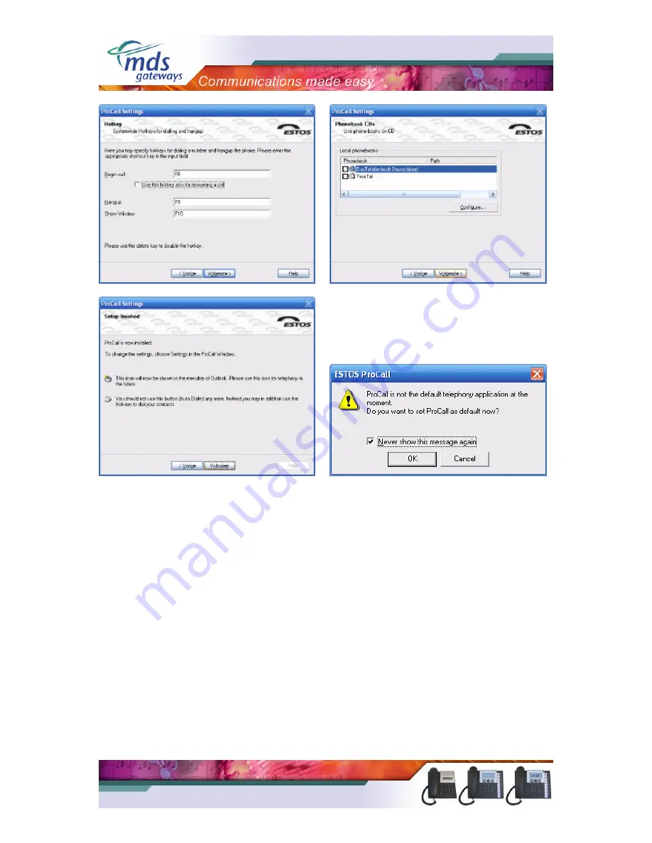 MDS Procall Business Installation Manual Download Page 13