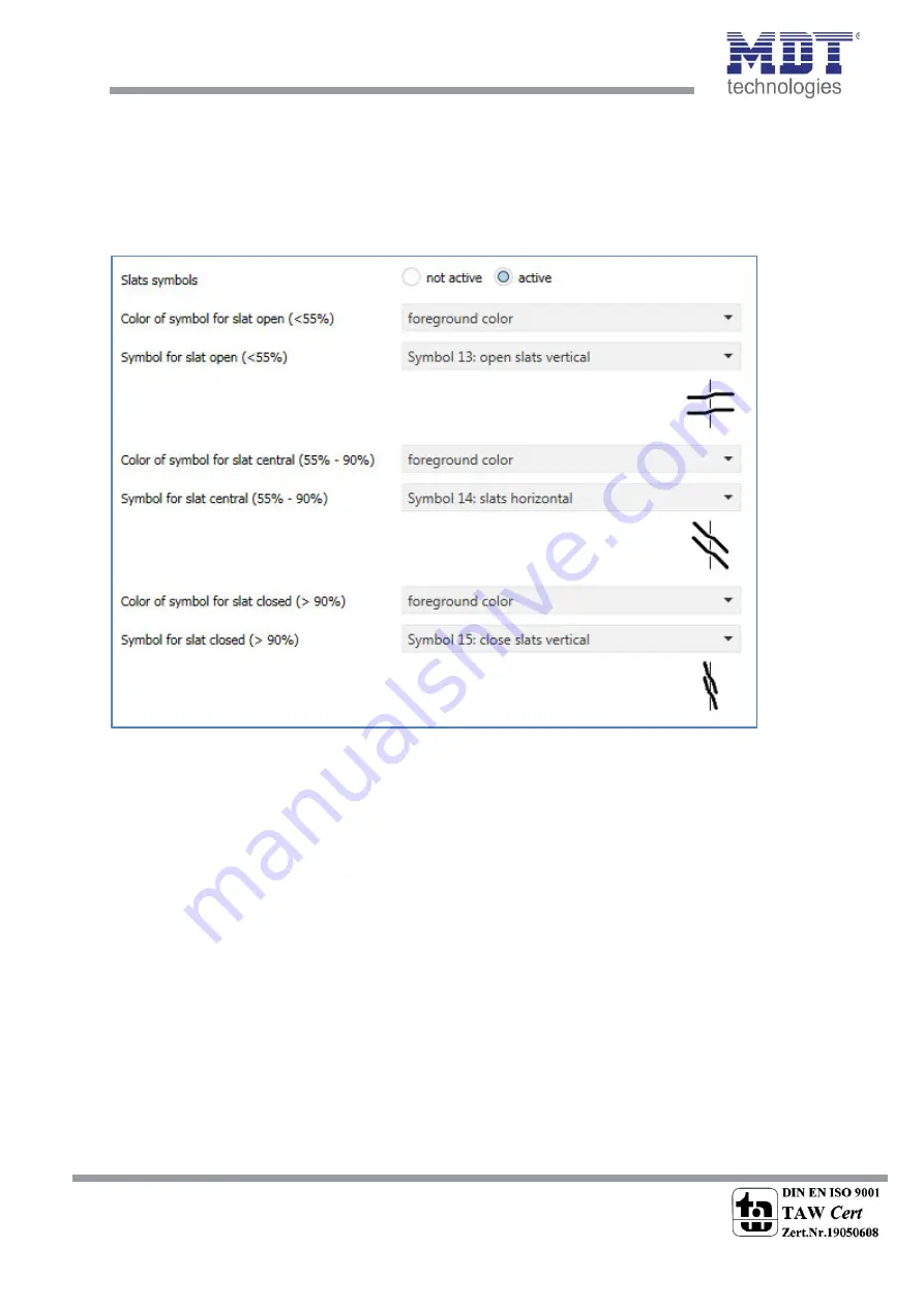 MDT Glass Push Button II Smart BE-GT20S.01 Technical Manual Download Page 69