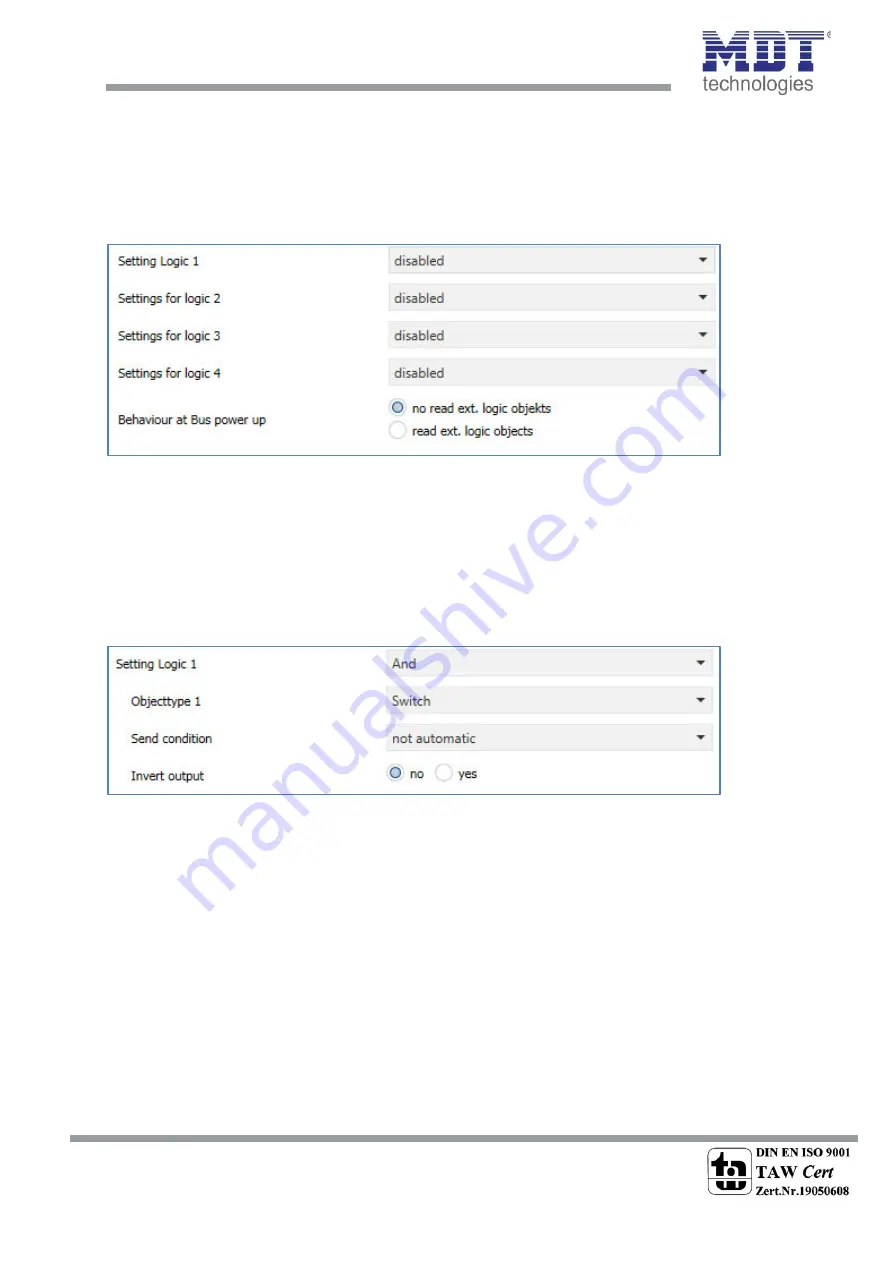 MDT Glass Push Button II Smart BE-GT20S.01 Technical Manual Download Page 87