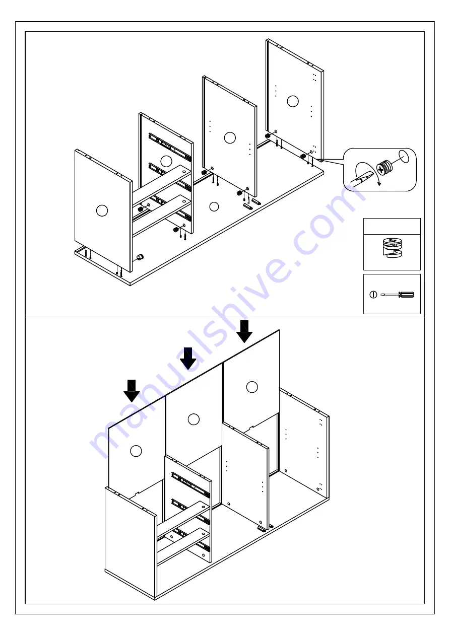 ME MARCKERIC APARADOR EDEA 2P3C Assembly Instructions Manual Download Page 9