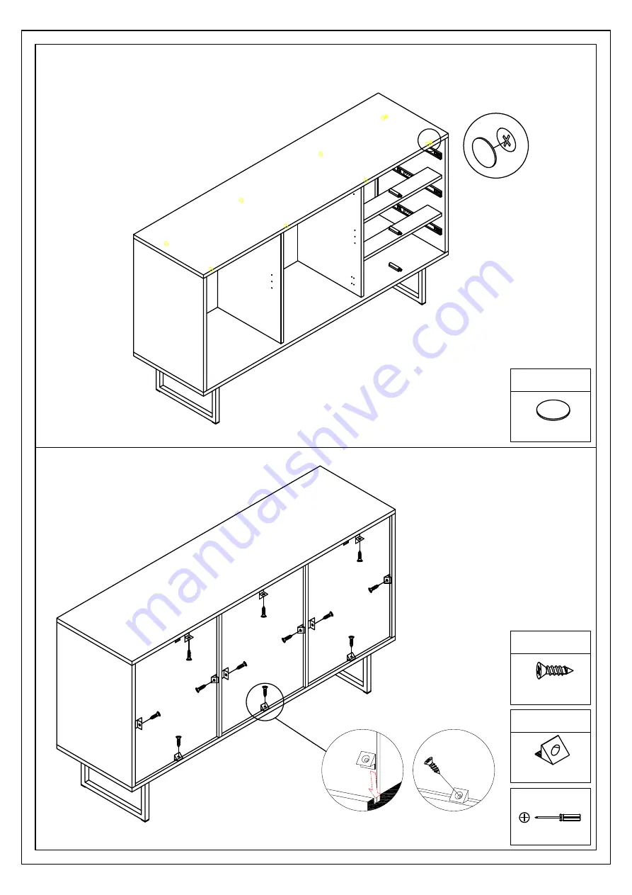 ME MARCKERIC APARADOR EDEA 2P3C Assembly Instructions Manual Download Page 12