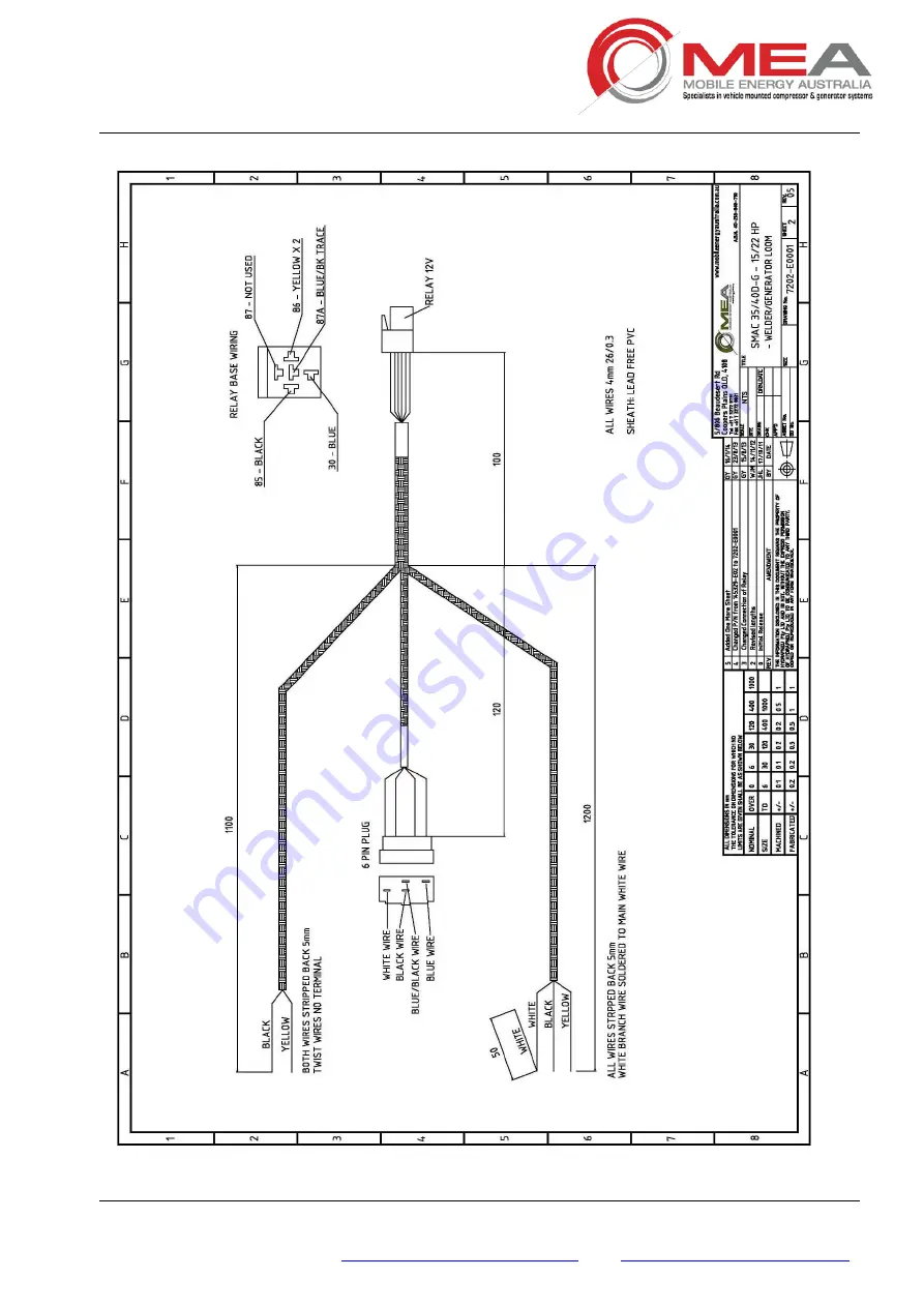 Mea SMAC 35DG Owner'S/Operator'S Manual Download Page 41