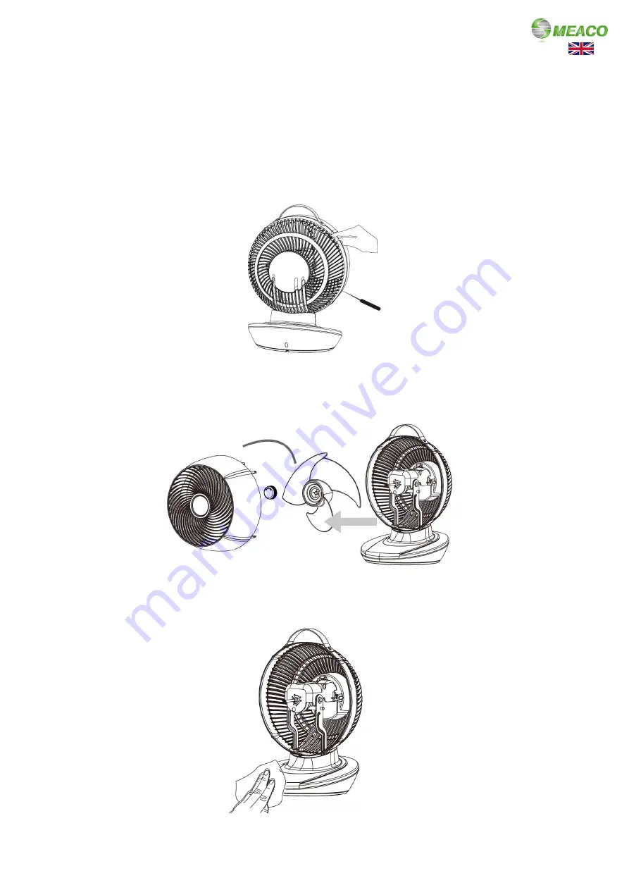 Meaco MeacoFan 1056 Instruction Manual Download Page 9