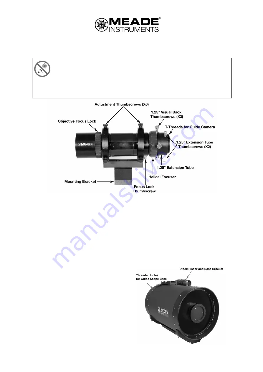 Meade 6000 Series 50 mm Скачать руководство пользователя страница 1