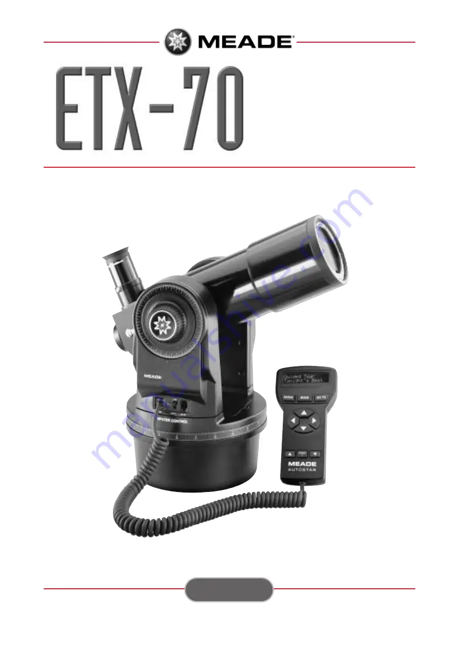 Meade ETX-70AT Junior Скачать руководство пользователя страница 113