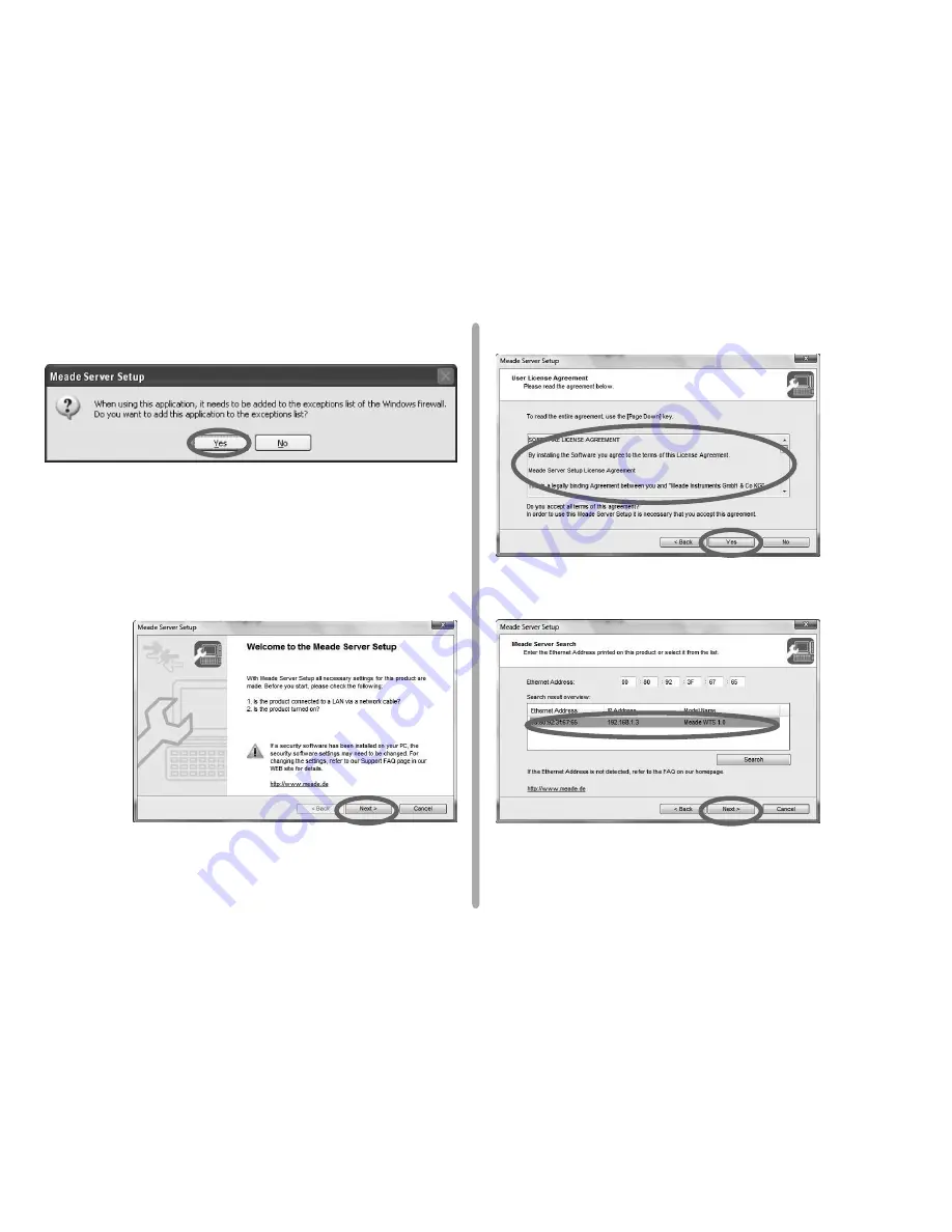 Meade WTS 1.0 Setup Manual Download Page 9