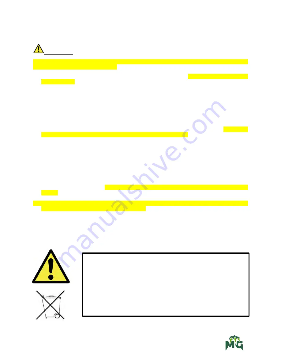 Mean Green MAJORIS CXR 133 Instruction Notice Download Page 55