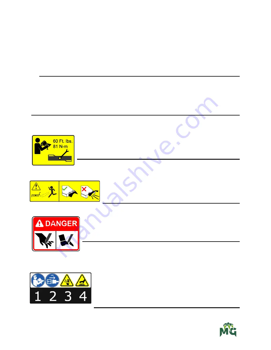 Mean Green MGRVL60S220 Operator'S Manual Download Page 9