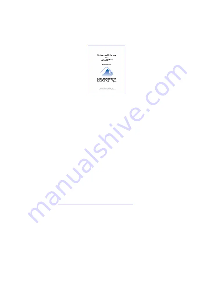 Measurement Computing miniLAB 1008 User Manual Download Page 21