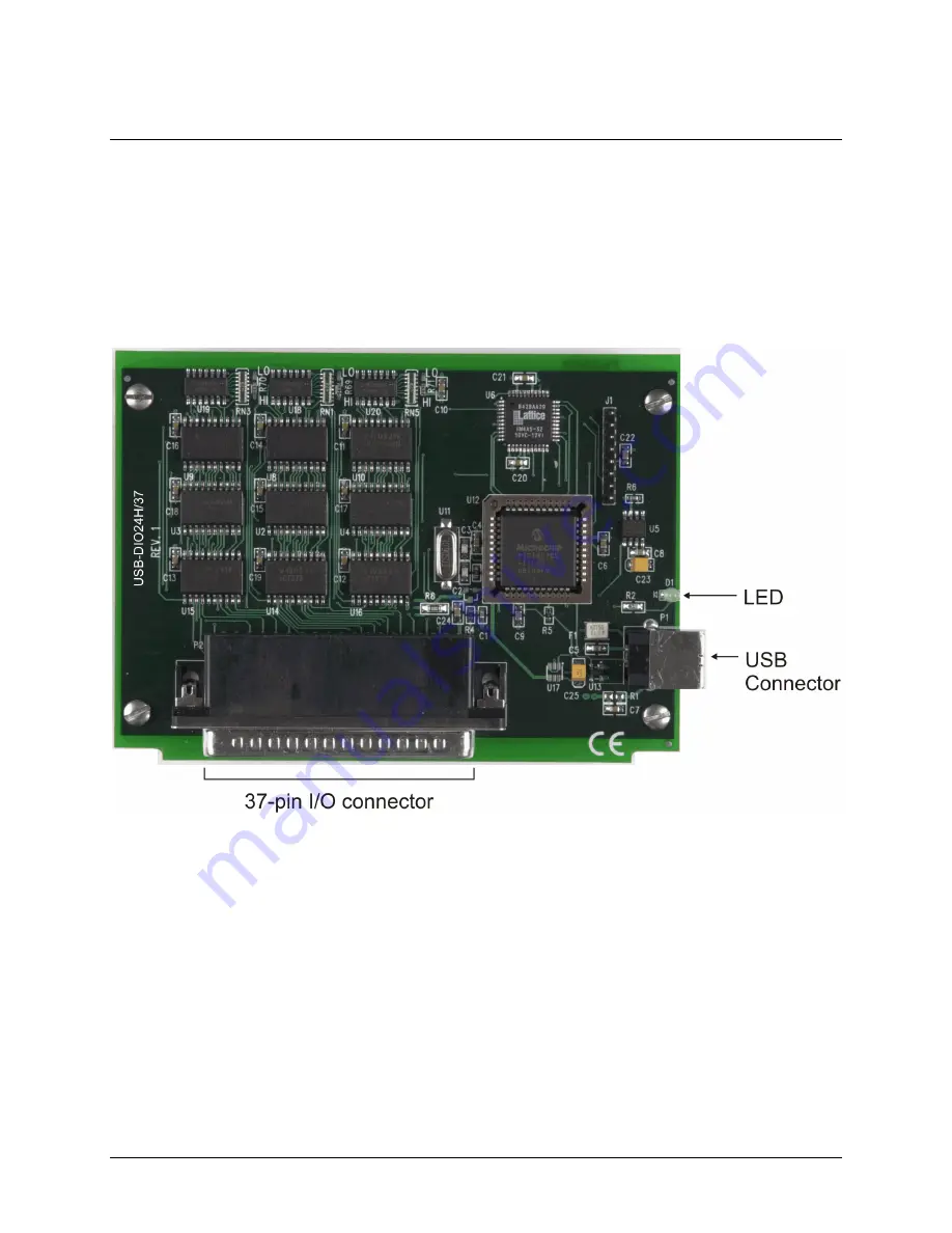 Measurement Computing USB-DIO24H/37 Скачать руководство пользователя страница 8