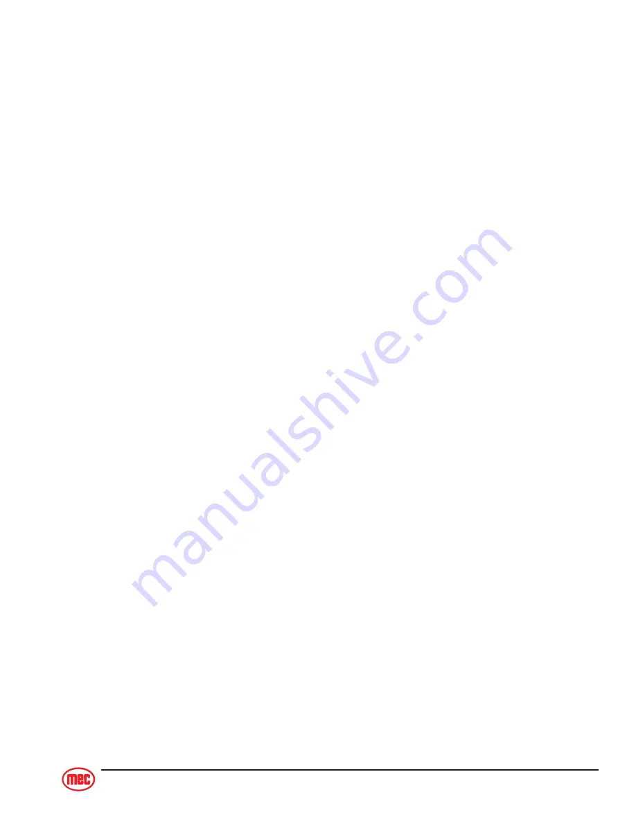 Mec 2033ES Service And Parts Manual Download Page 5