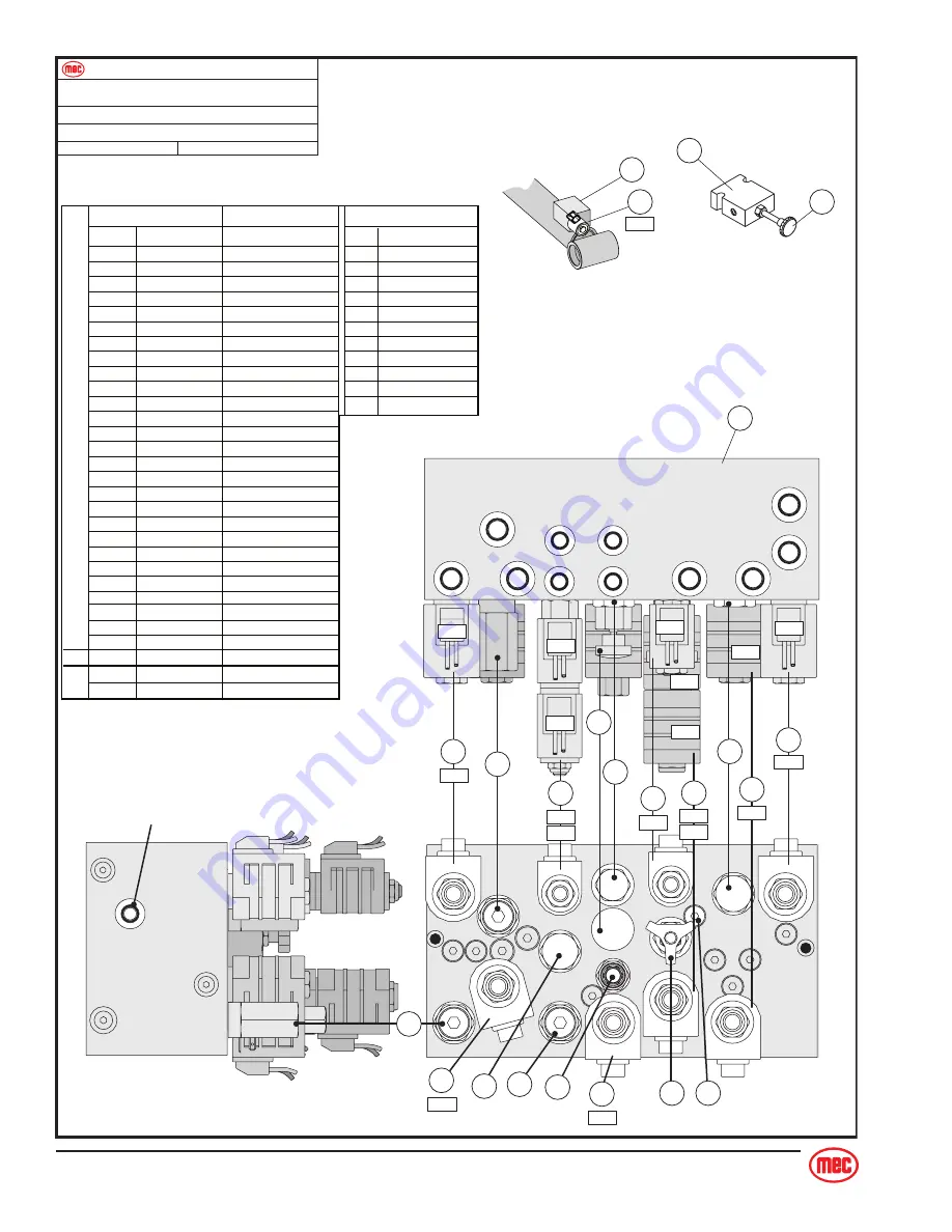 Mec 2033ES Service And Parts Manual Download Page 82