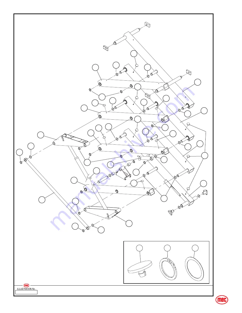 Mec 2033ES Service And Parts Manual Download Page 148