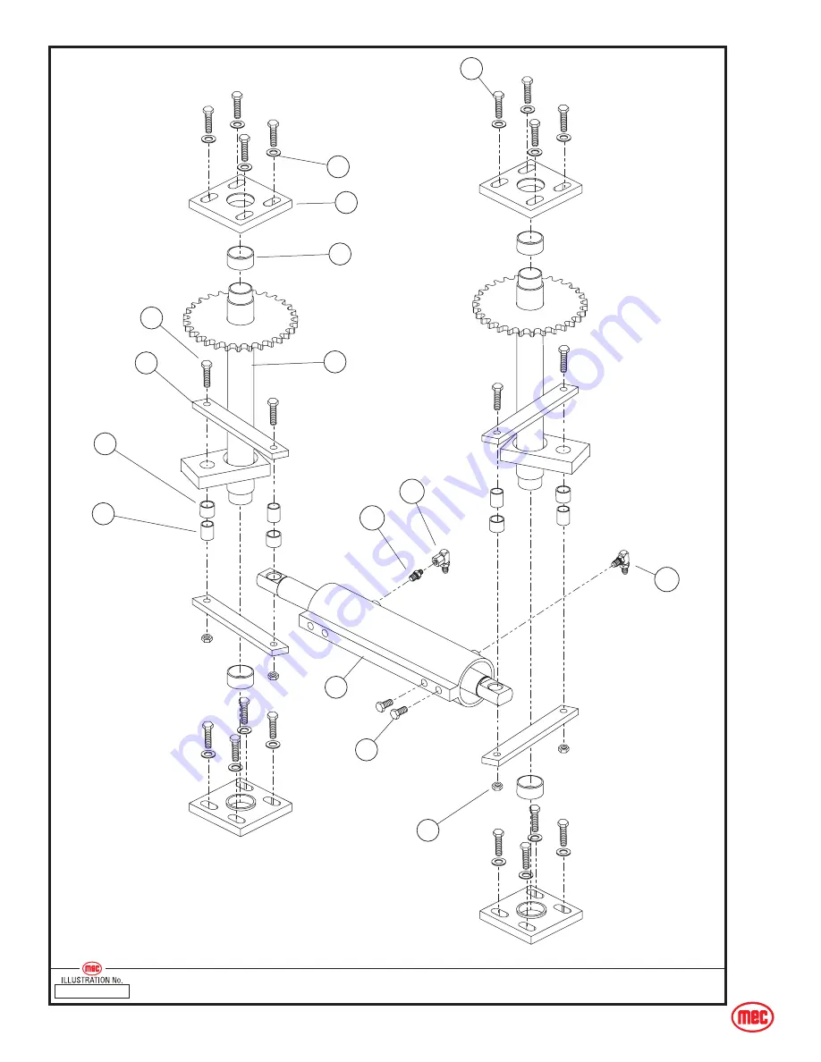 Mec 2033ES Service And Parts Manual Download Page 200