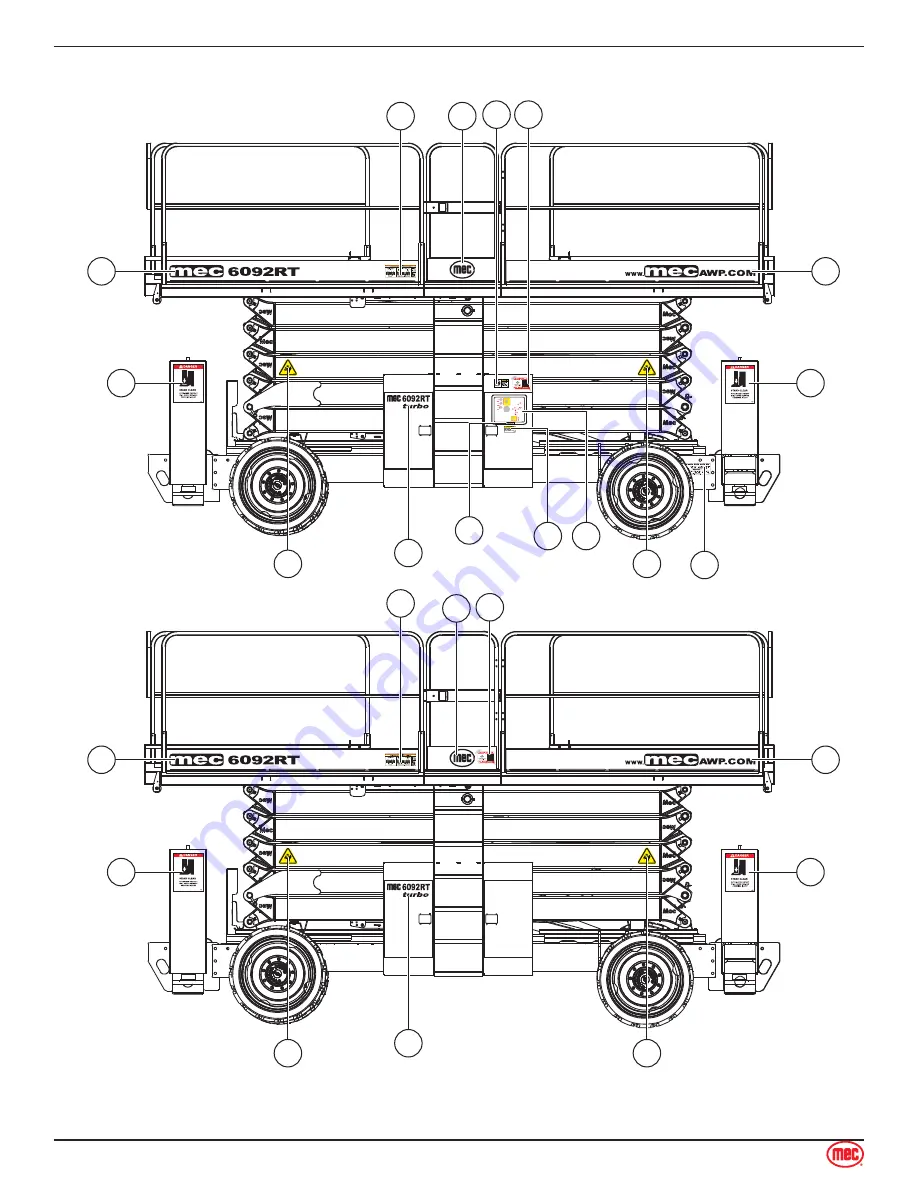 Mec 5492RT Operator'S Manual Download Page 42