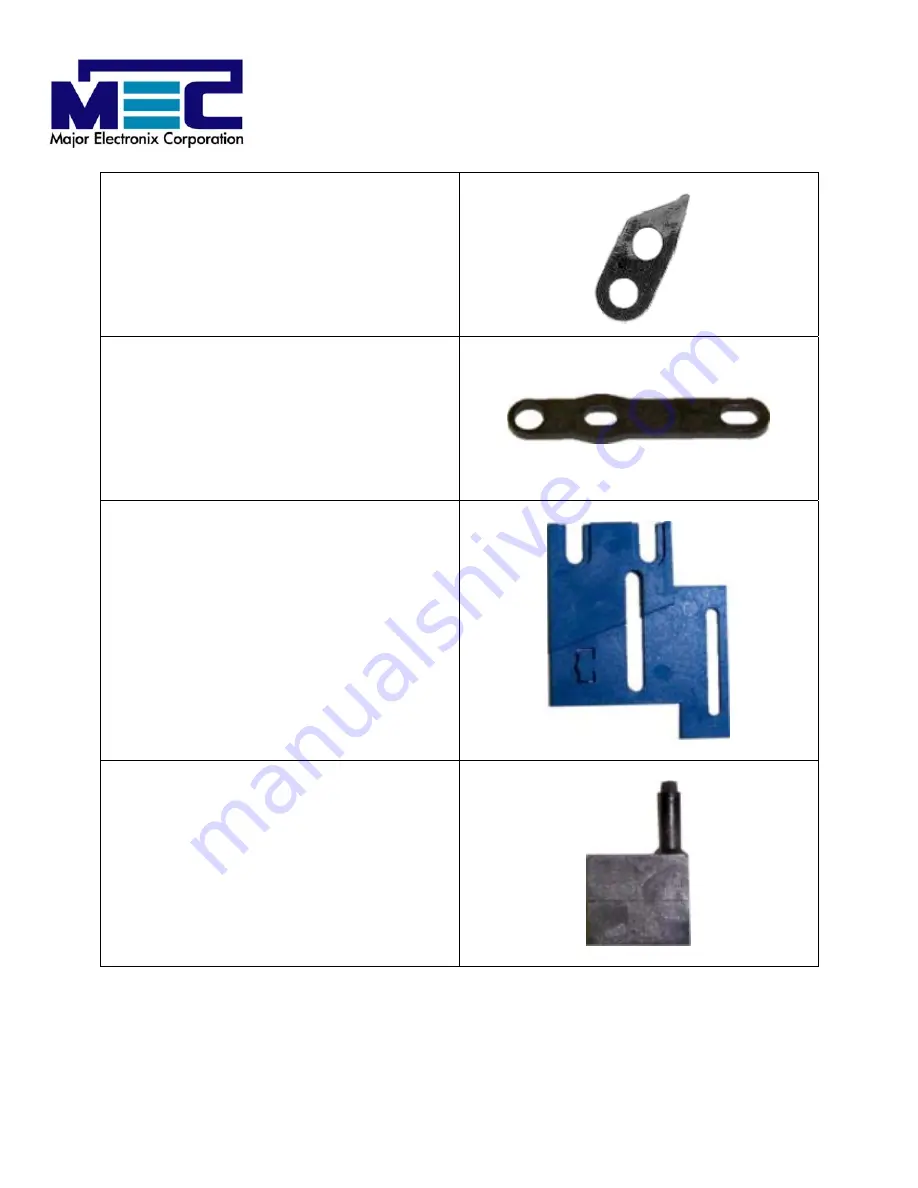 Mec Major 5001 Operating Instructions Manual Download Page 8