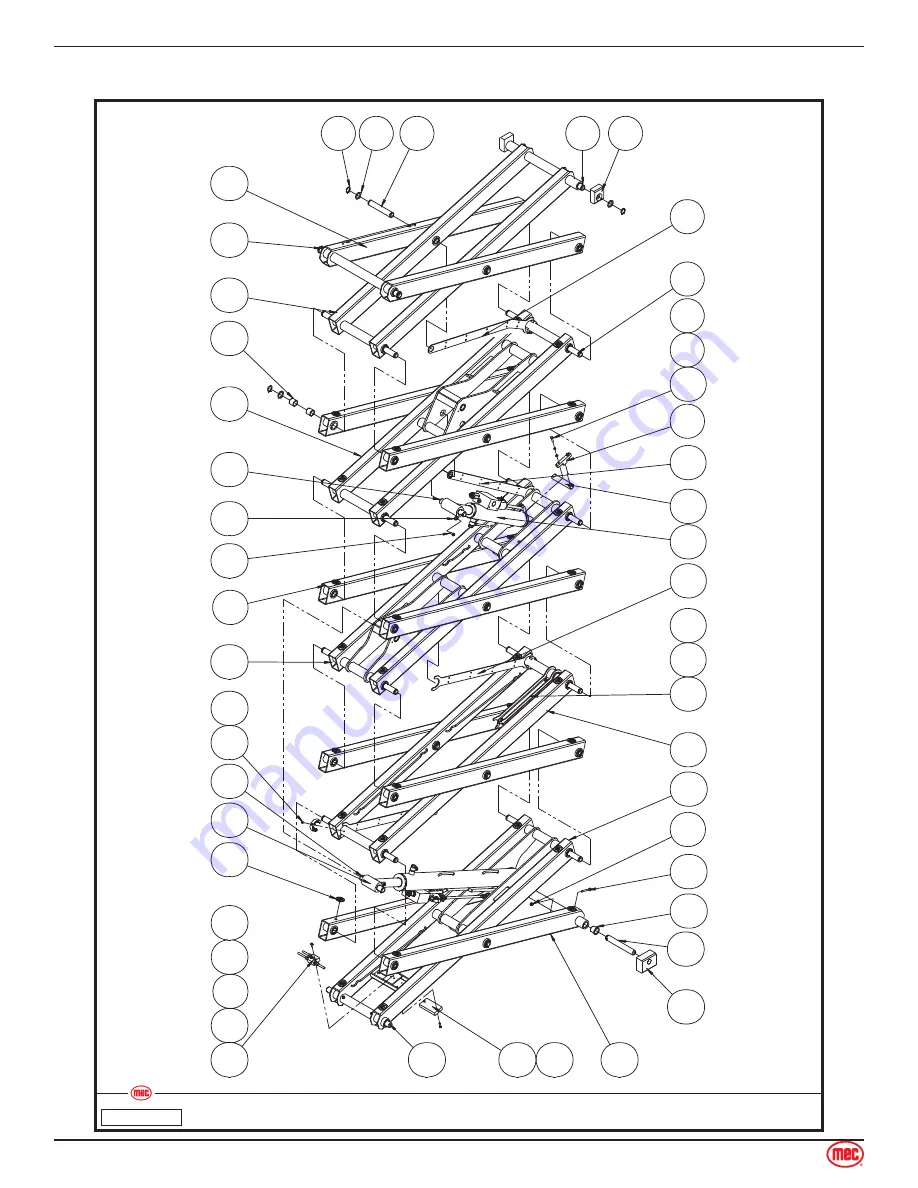 Mec Micro 13-XD Service & Parts Manual Download Page 56