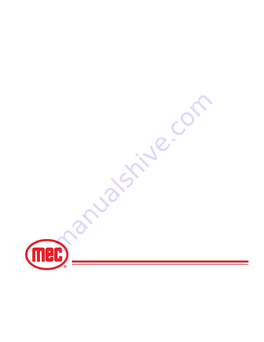 Mec Micro 13-XD Service & Parts Manual Download Page 88