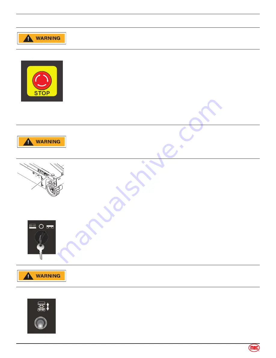 Mec Micro 26 Operator'S Manual Download Page 21