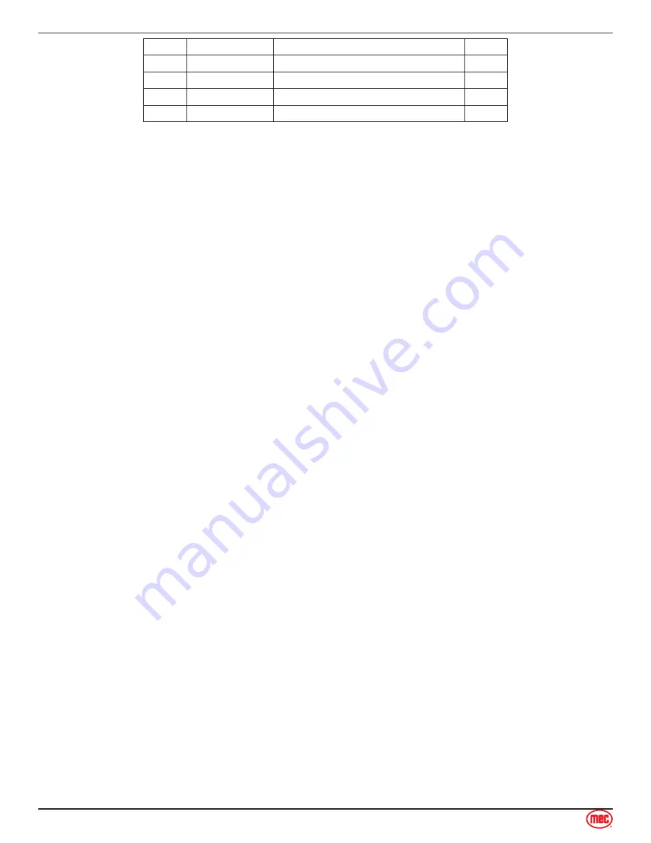 Mec MMAE16 Service & Parts Manual Download Page 59