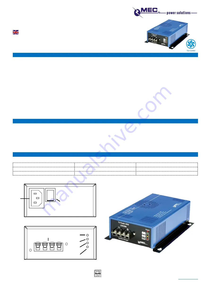 Mec TRITASK-300F Series Instruction Manual Download Page 1