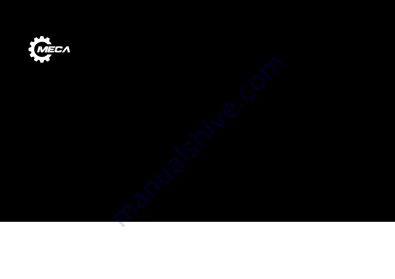 MECA EV01 Manual Download Page 1