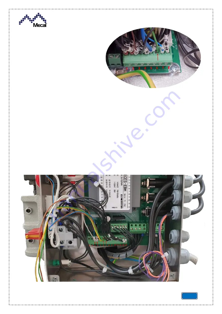 Mecal CDA10 Use And Maintenance Manual Download Page 59