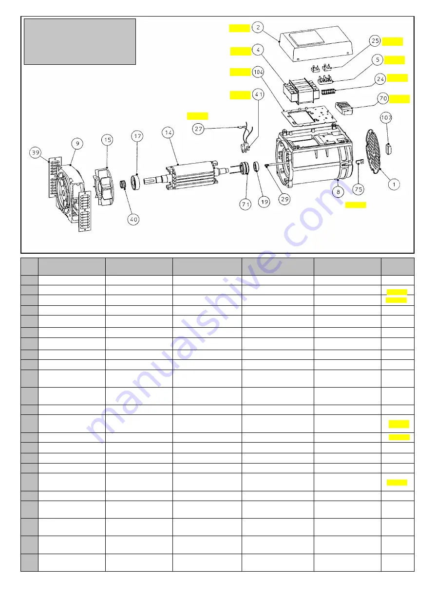 Mecc Alte spa TR1 Series Скачать руководство пользователя страница 12