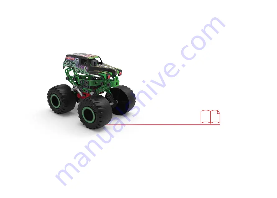 Meccano Junior MONSTER JAM GRAVE DIGGER Manual Download Page 3