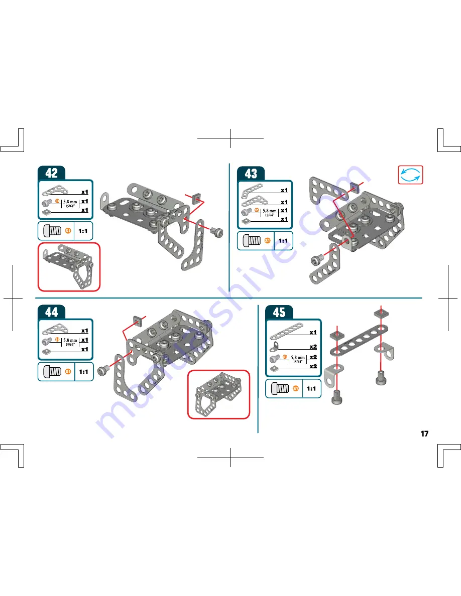 Meccano 6028469 Скачать руководство пользователя страница 17