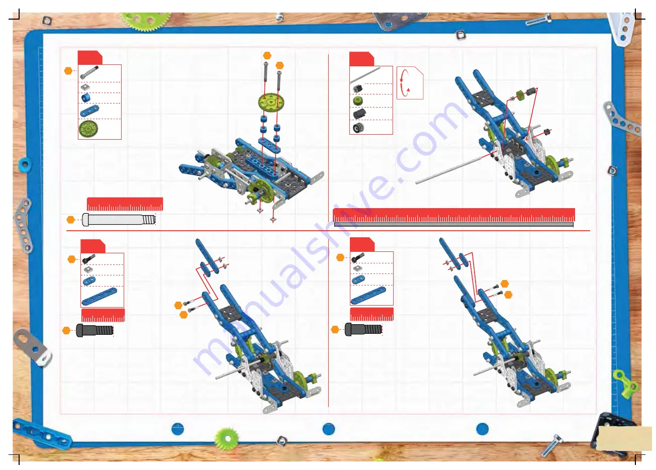 Meccano SET 10 199903 Instructions Manual Download Page 57