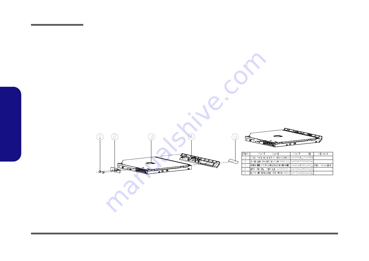 Mecer Xpression W950AU Service Manual Download Page 54