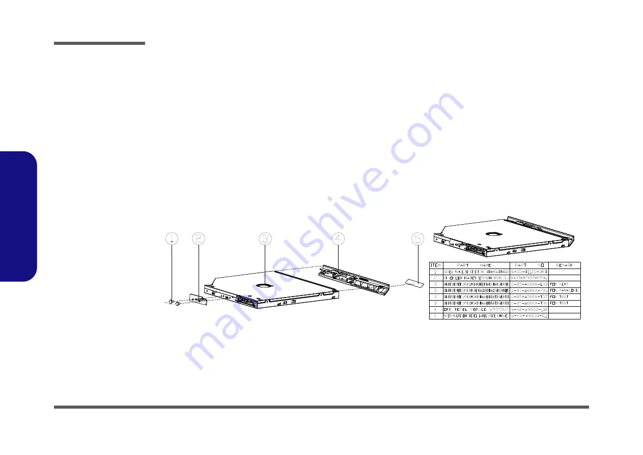 Mecer Xpression W950AU Service Manual Download Page 56