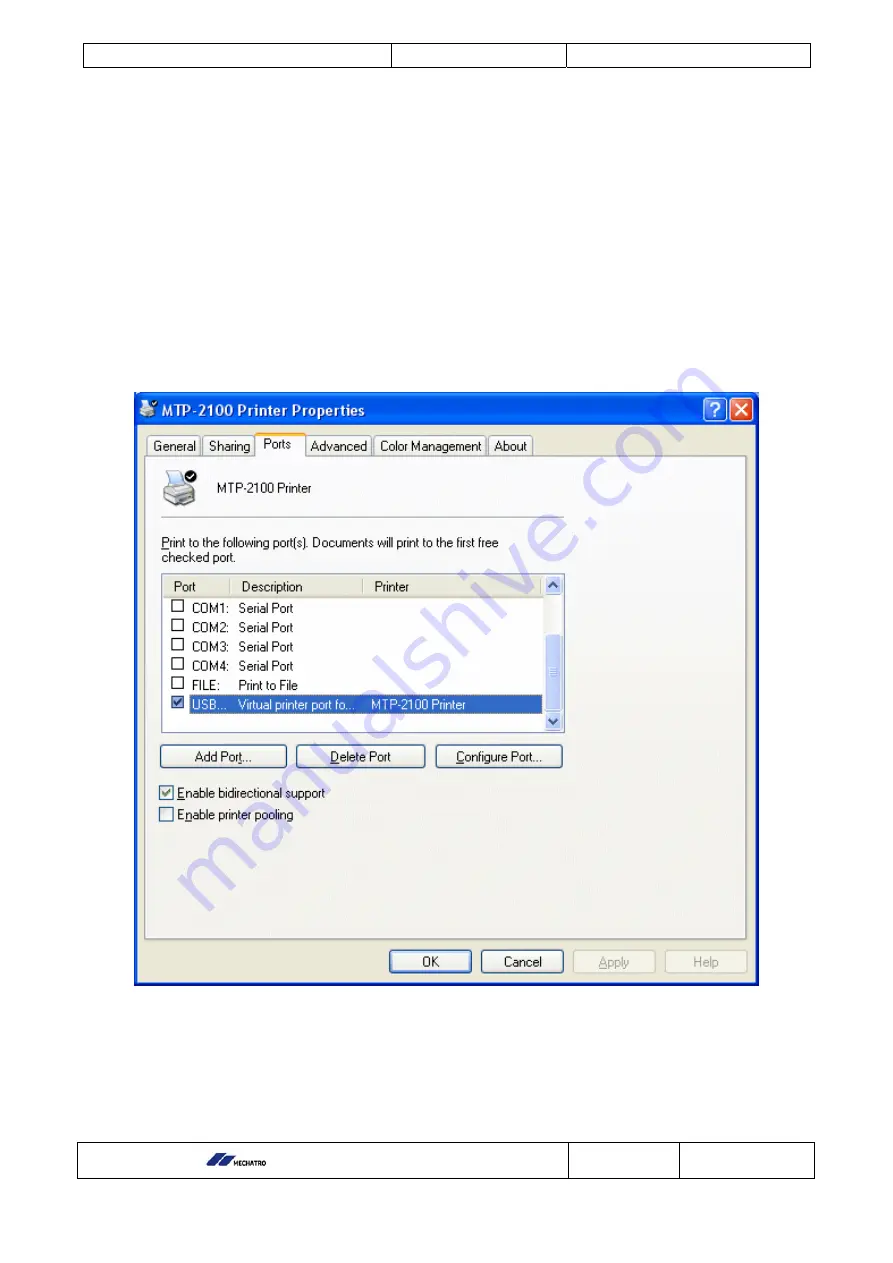 Mechatro MTP-2100 User Manual Download Page 28