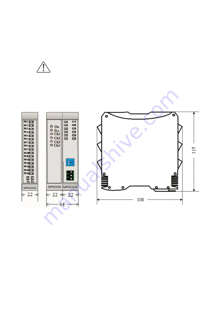 Mect MPNC006 Series User Manual Download Page 8