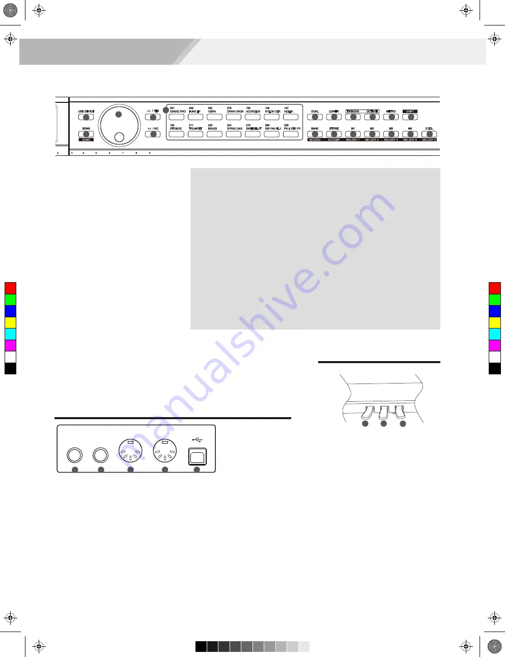 Medeli DP370 Скачать руководство пользователя страница 5