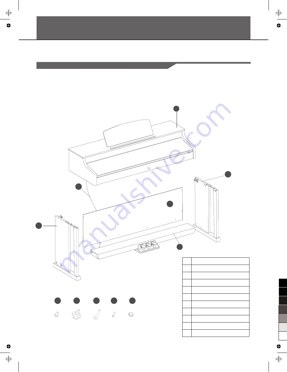 Medeli DP388 Скачать руководство пользователя страница 6