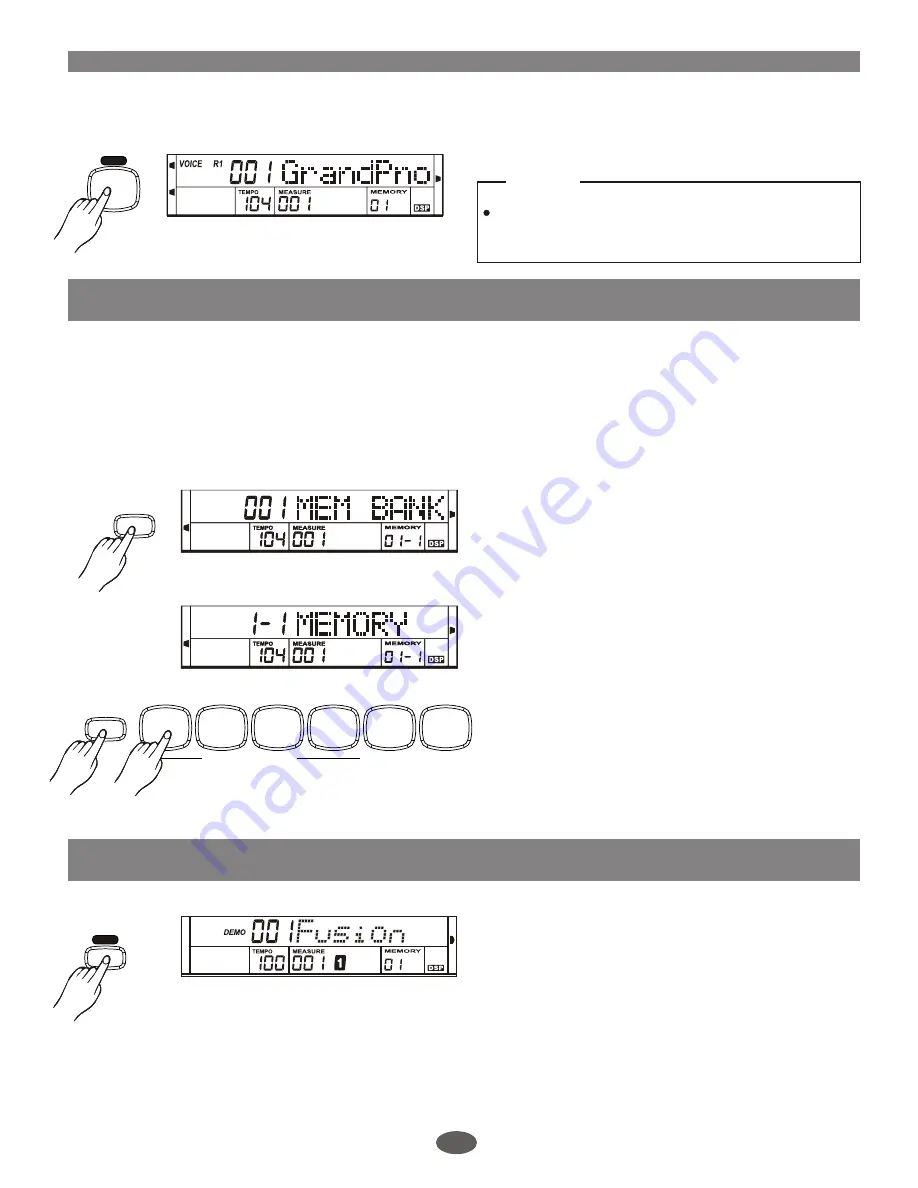 Medeli DP660 Instruction Manual Download Page 21