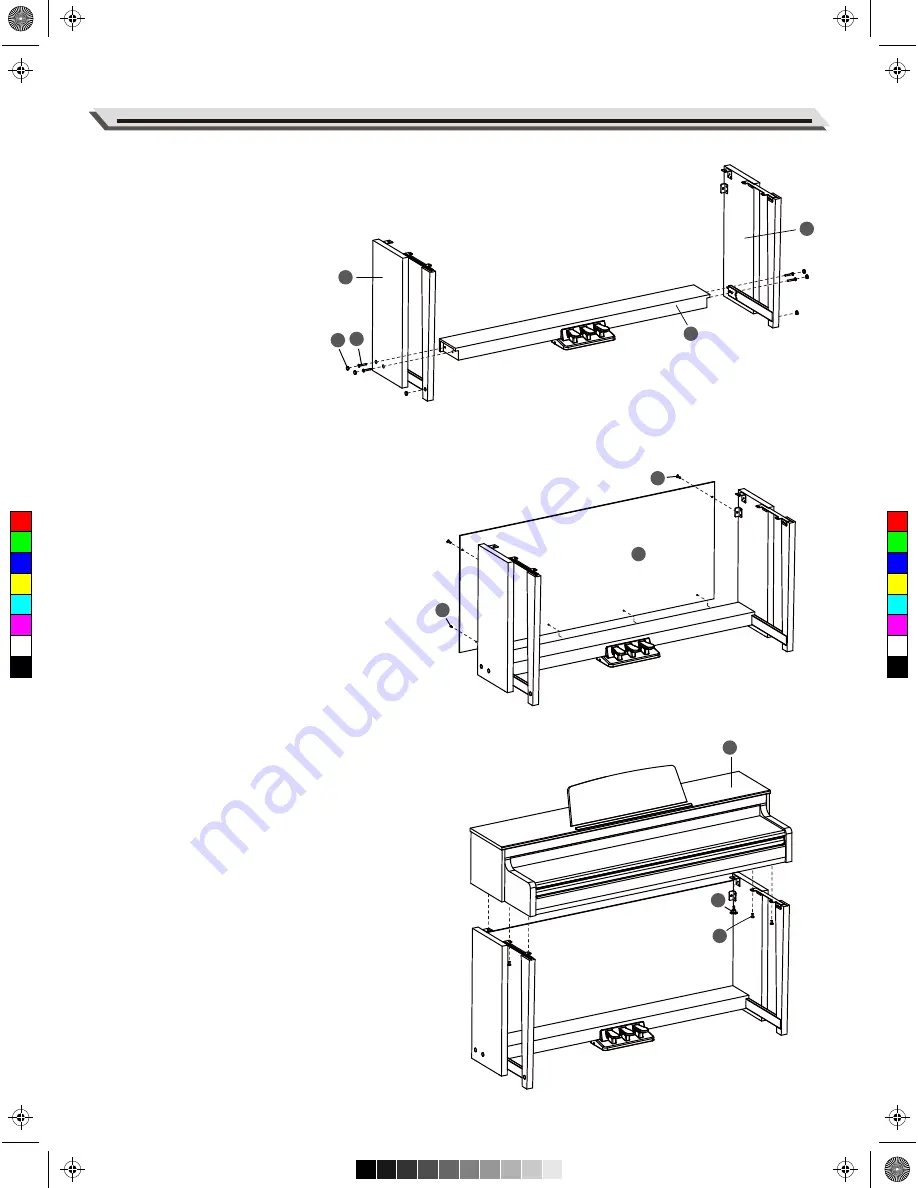 Medeli DP740K Owner'S Manual Download Page 5