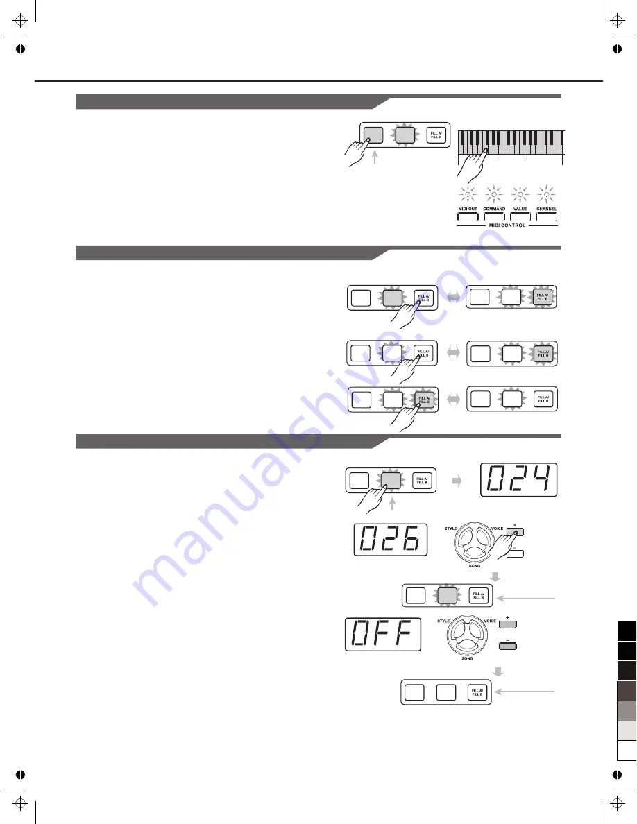 Medeli sp 5100 Owner'S Manual Download Page 13