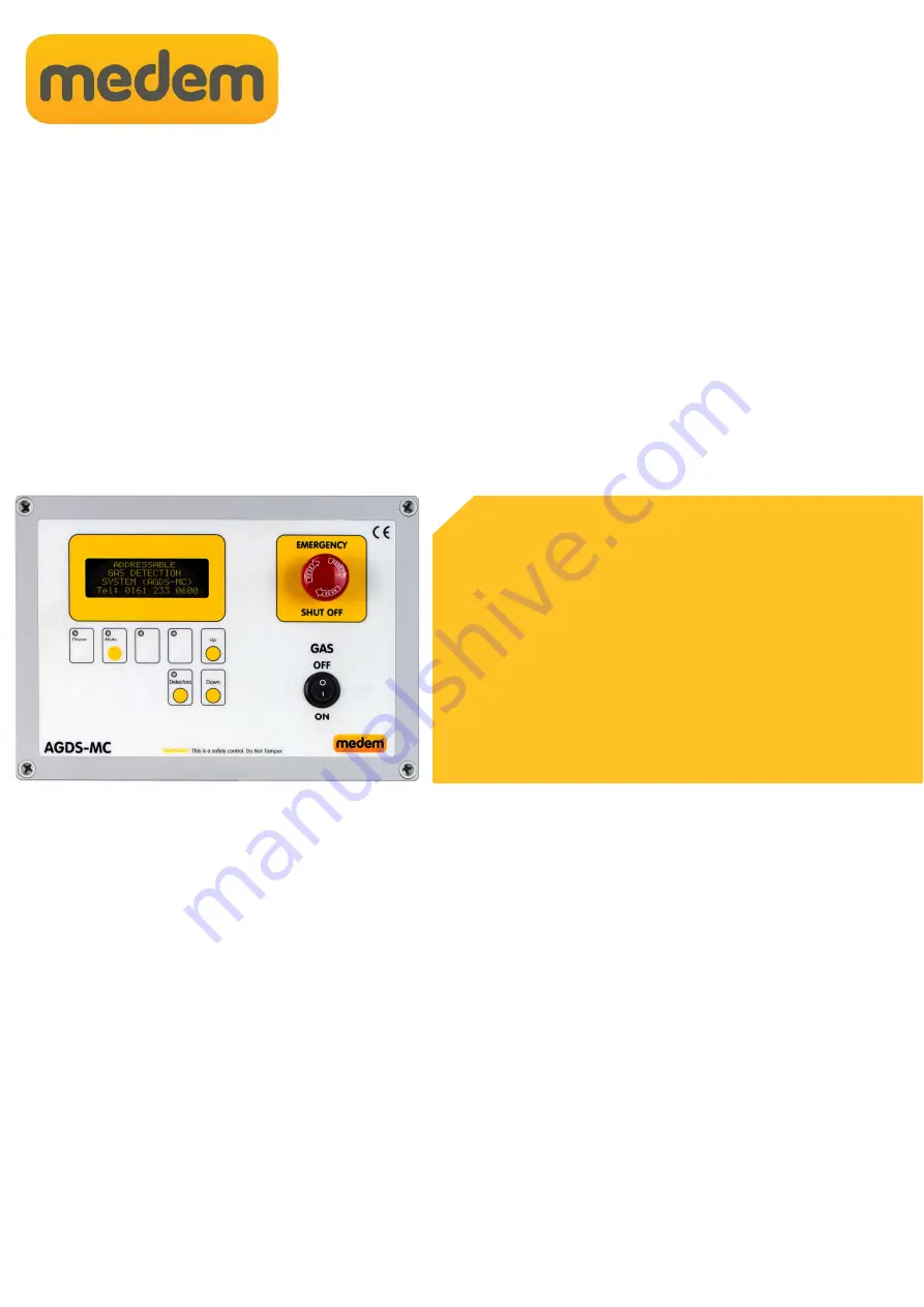 Medem AGDS-MC v2 Скачать руководство пользователя страница 1