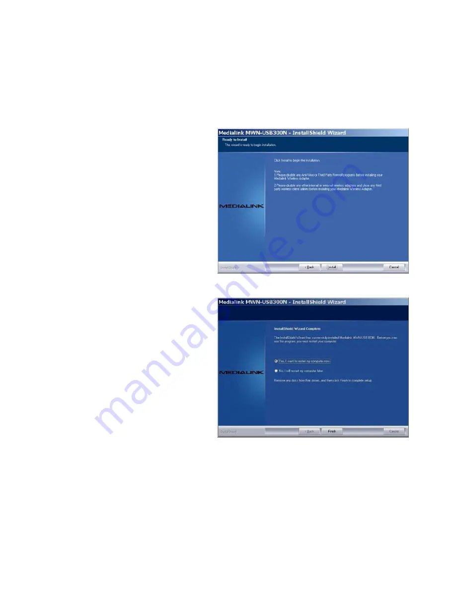 Medialink MWN-USB300N Quick Installation Manual Download Page 6