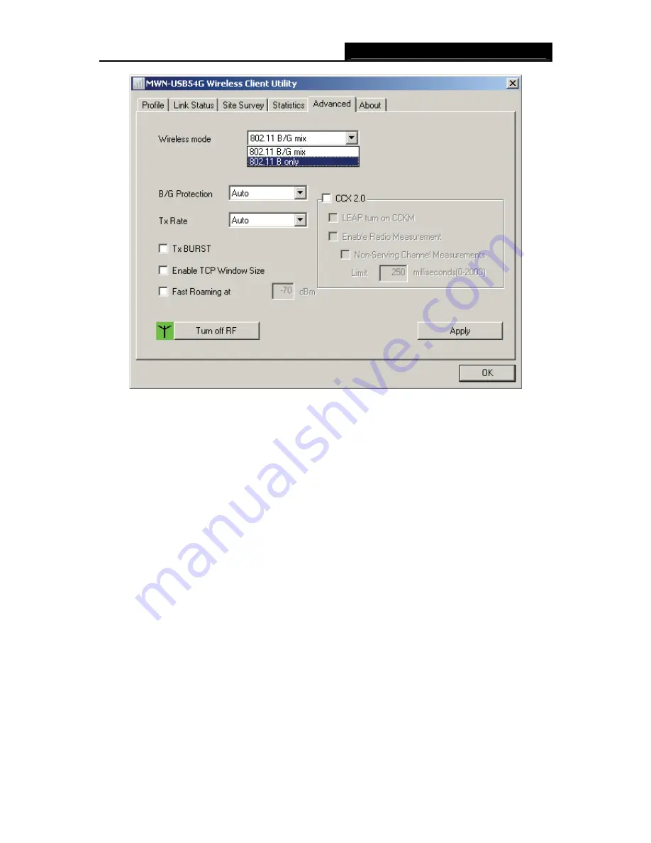 Medialink MWN-USB54G User Manual Download Page 23